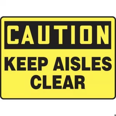 Accuform OSHA CAUTION SAFETY SIGN NOT A STEP MSTF647XP MSTF647XP